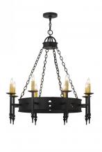 Meyda Green 167058 - 38"W Sabrina 8 LT Chandelier