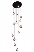 Meyda Green 171527 - 34"W Bola 14 LT Cascading Pendant