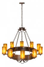 Meyda Green 175018 - 48"W Parnella 10 LT Chandelier