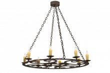 Meyda Green 175708 - 42" Wide Ashley 8 Light Chandelier