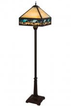 Meyda Green 182377 - 67.5"H Camel Mission Floor Lamp