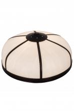 Meyda Green 182604 - 18" Wide Arts & Crafts Dome Shade