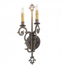 Meyda Green 191582 - 8"W Aneila 2 LT Wall Sconce