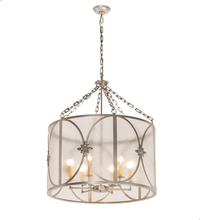 Meyda Green 200430 - 30" Wide Penelope 6 Light Pendant