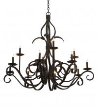 Meyda Green 202247 - 48" Wide Cypress 12 Light Chandelier