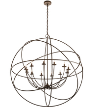 Meyda Green 204082 - 54" Wide Atom Enerjisi 12 Light Chandelier