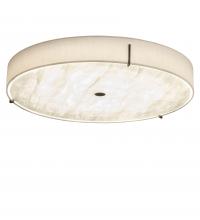 Meyda Green 240477 - 30" Wide Cilindro Textrene LED Flushmount