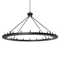 Meyda Green 242178 - 60" Wide Loxley 20 Light Chandelier