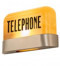 Meyda Green 246472 - 10" Wide Telephone Wall Signage