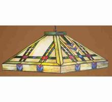 Meyda Green 26464 - 17"Sq Prairie Wheat Pendant