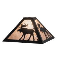 Meyda Green 27207 - 12" Square Moose Shade