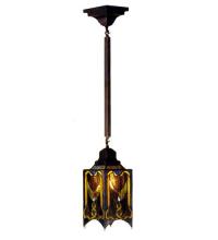 Meyda Green 29333 - 5.5"Sq Cottage Mission Mini Pendant