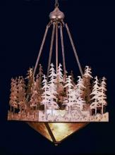 Meyda Green 32614 - 20" Square Pine Lake Inverted Pendant