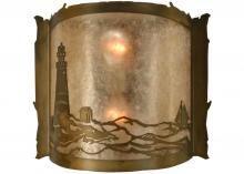 Meyda Green 71391 - 16"W Lighthouse Wall Sconce