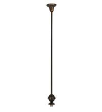 Meyda Green 74257 - 5"W Revival Vintage Copper 1 LT Deco Ball Pendant Hardware