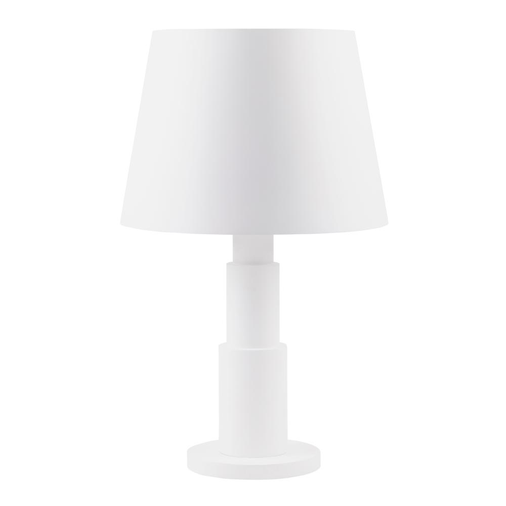 Giustino 3-Lt Table Lamp - Matte White