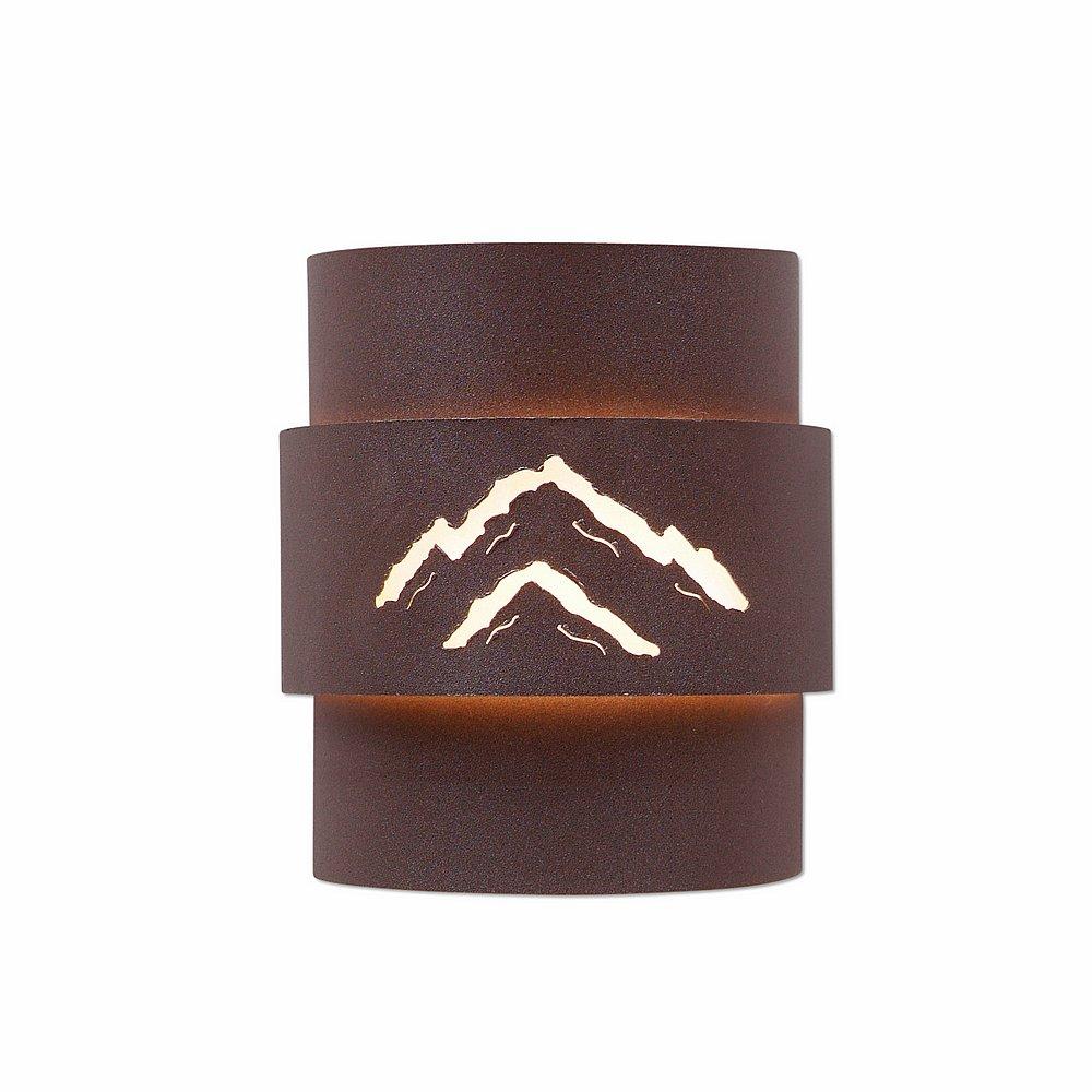 Northridge Sconce Small - Mountain - Rustic Brown Finish