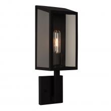 Artcraft AC8810BK - Sonesta Collection 1-Light Exterior Wall Light, Black