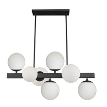 Artcraft SC13223BK - Moonglow 7-Light Chandelier