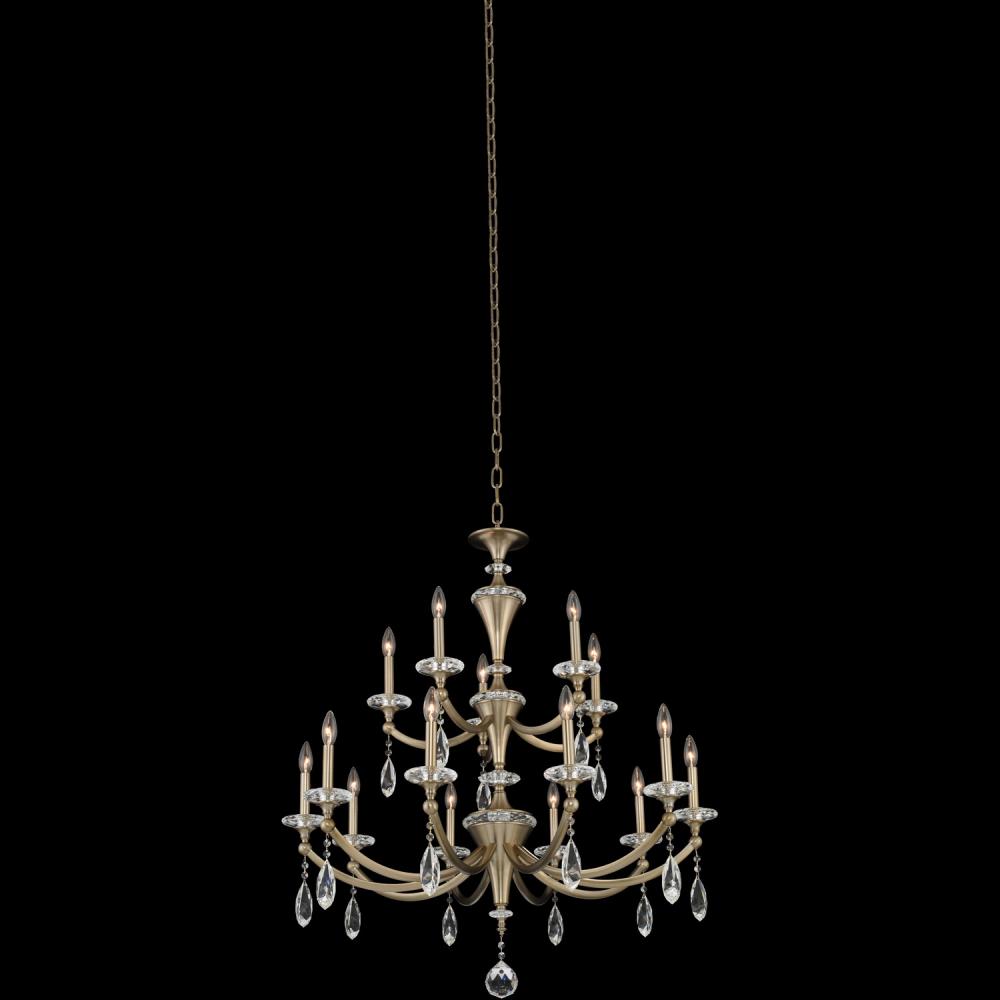 Floridia (10+5) Light 2 Tier Chandelier