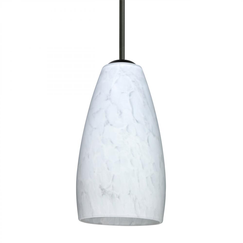 Besa Chrissy Pendant Black Carrera 1x50W MAX E12 Base