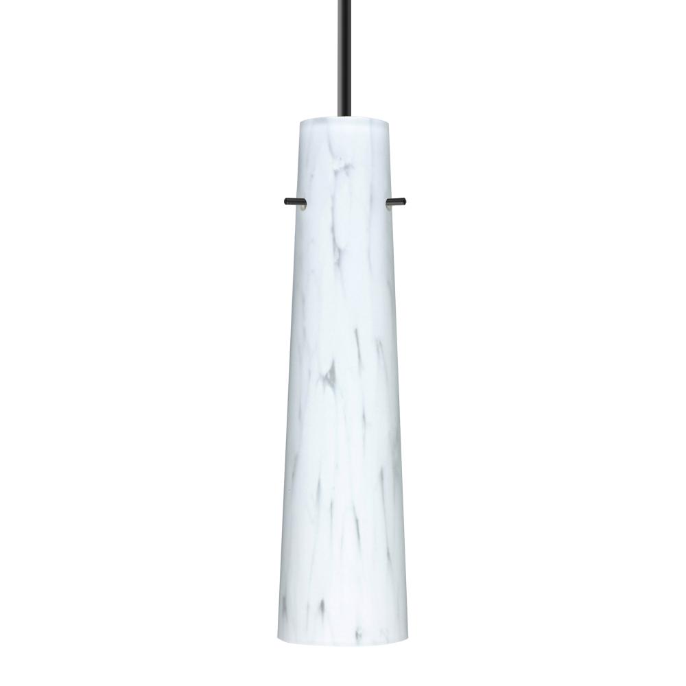 Besa Camino Pendant Black Carrera 1x5W LED