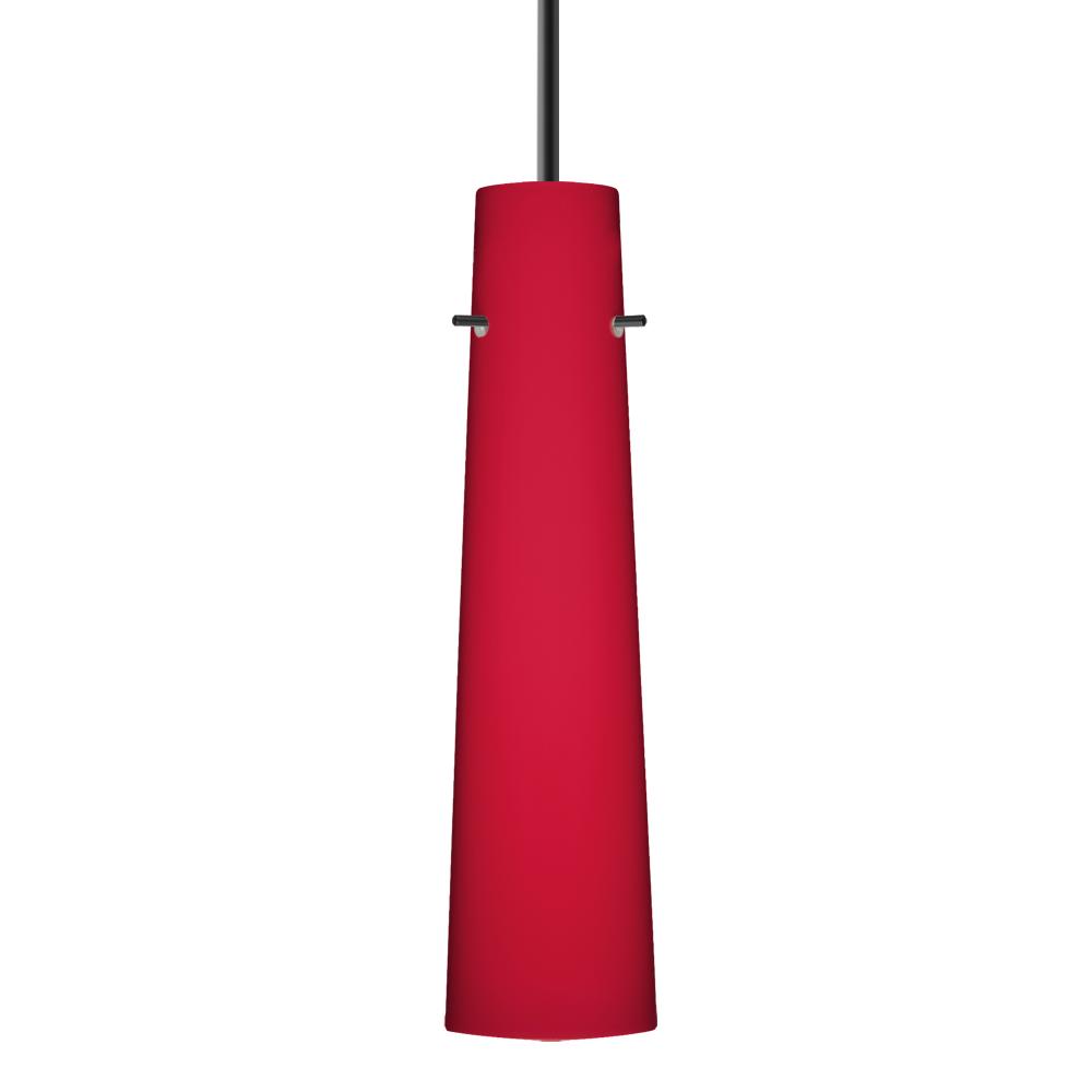 Besa Camino Pendant Black Ruby Matte 1x5W LED