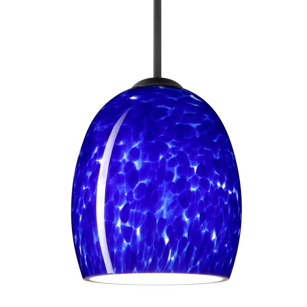 Besa Lucia LED Pendant Blue Cloud Black 1x9W LED