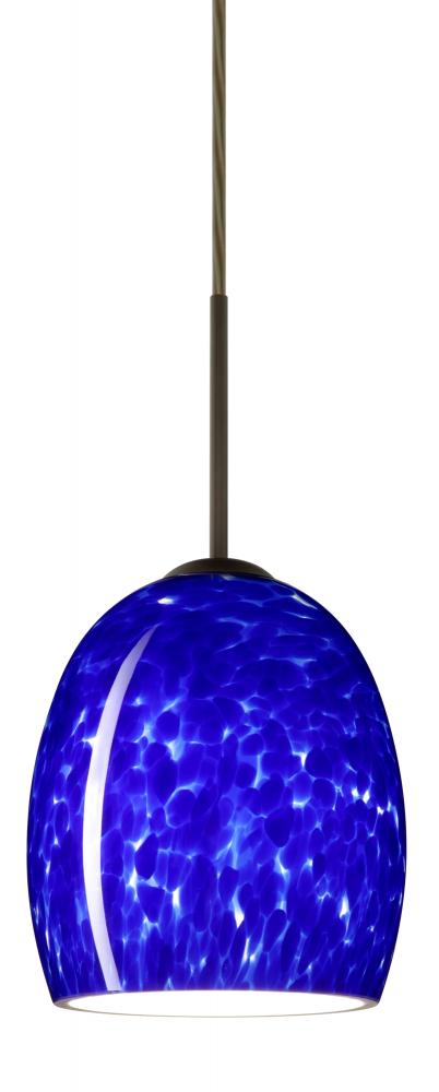 Besa Lucia Pendant Bronze Blue Cloud 1x75W Medium Base