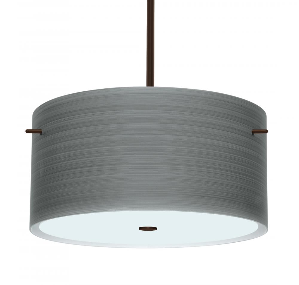 Besa Tamburo 16 Pendant Titan Bronze 3x11W LED