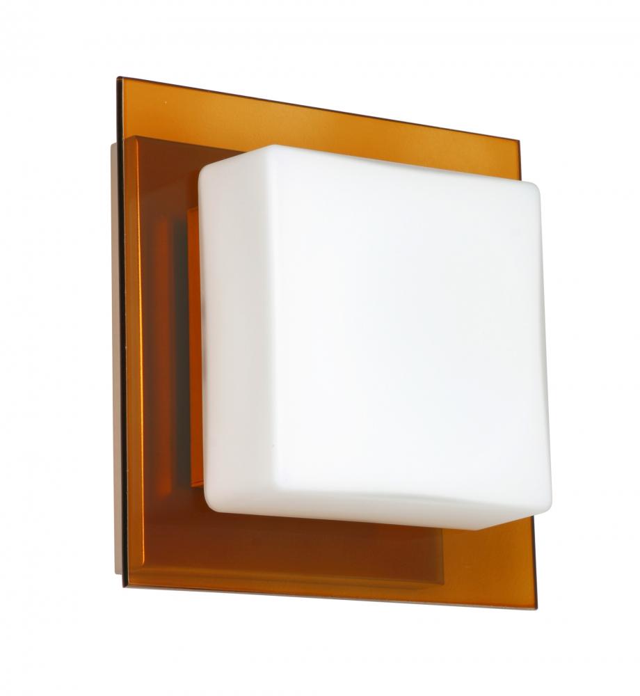 Besa Wall Alex Satin Nickel Opal/Armagnac 1x50W G9