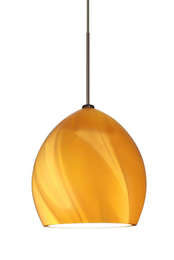 Besa Pendant Sprite Bronze Honey 1x50W Halogen