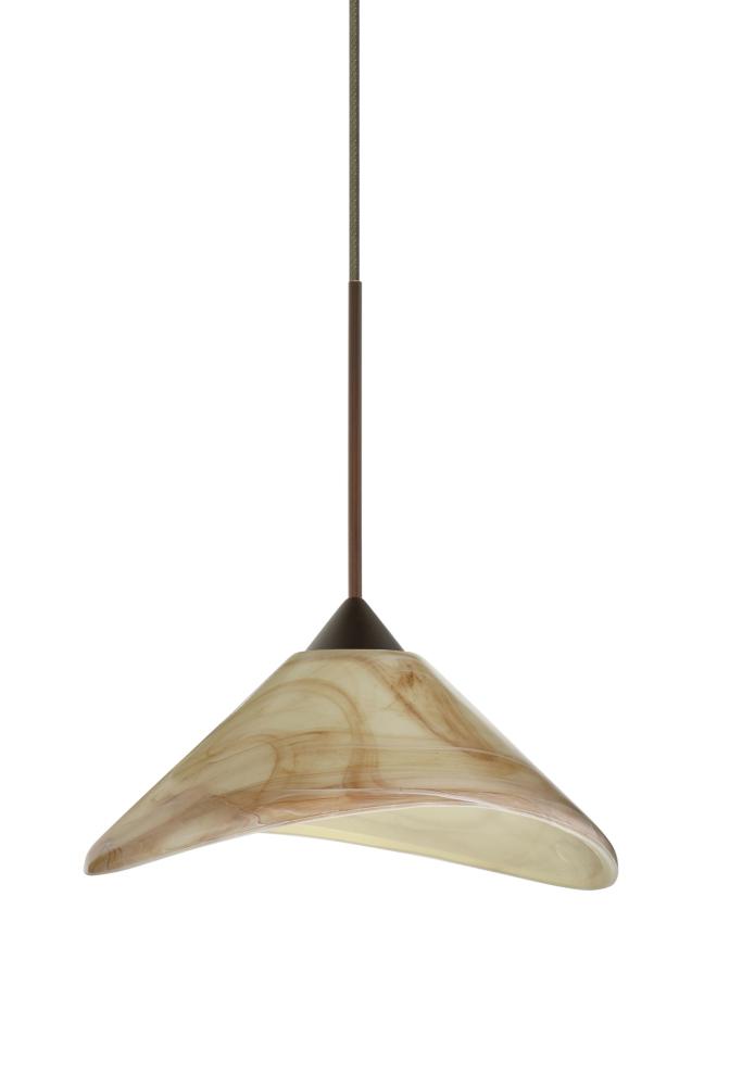 Besa Pendant Hoppi Bronze Mocha 1x3W LED