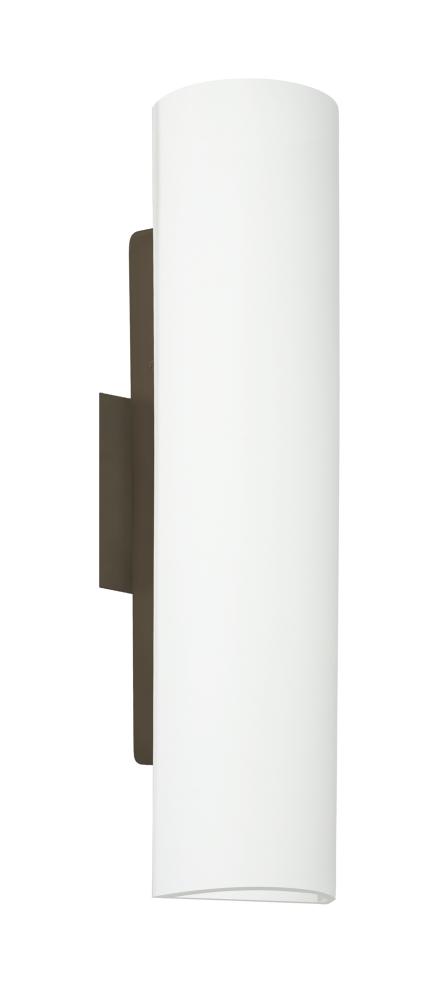 Besa Wall Darci 16 Bronze Opal Matte 2x60W Medium Base