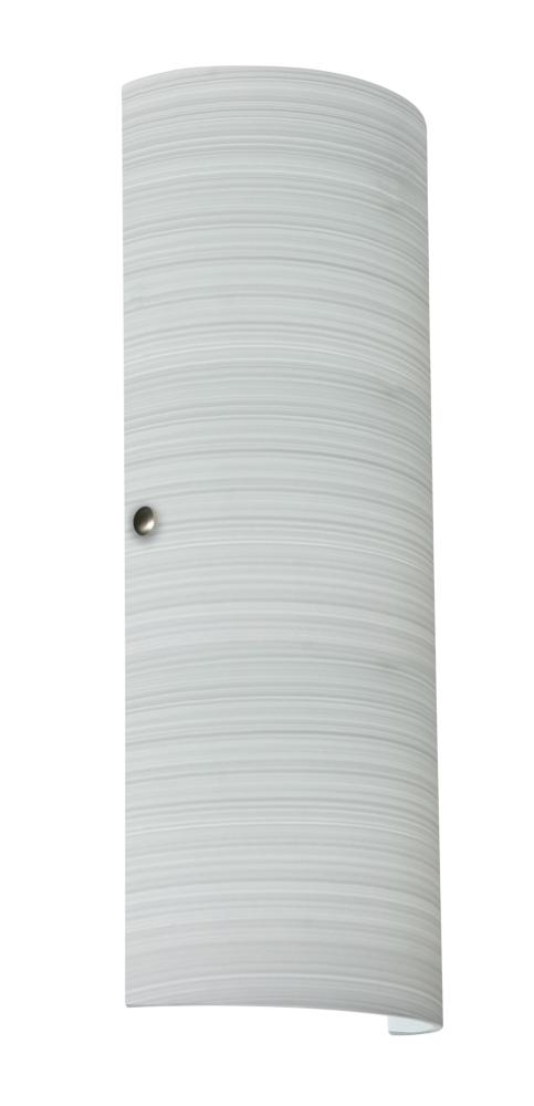 Besa Wall Torre 18 Satin Nickel Chalk 2x75W Medium Base