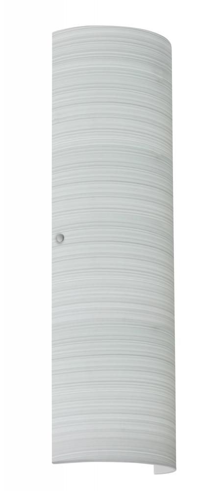 Besa Wall Torre 22 Satin Nickel Chalk 2x100W Medium Base