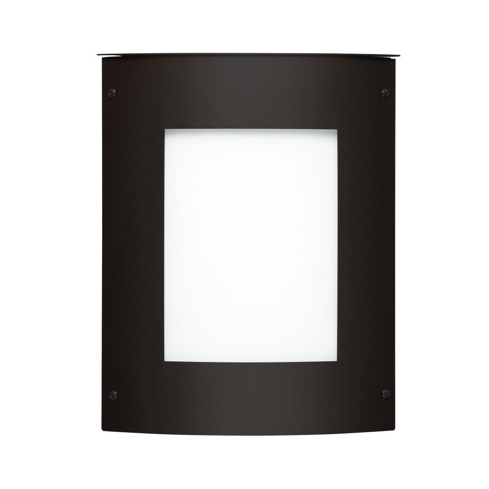 Besa Outdoor Moto 11 Square Black White Acrylic 1x60W E12