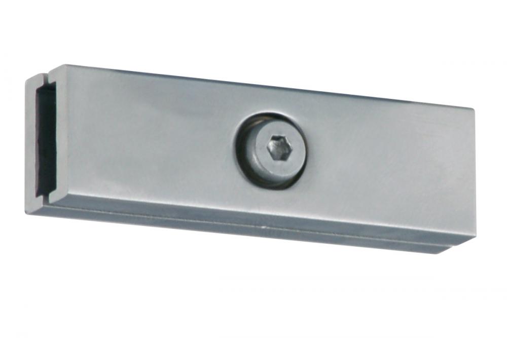 Besa Isolating Rail Connector Satin Nickel