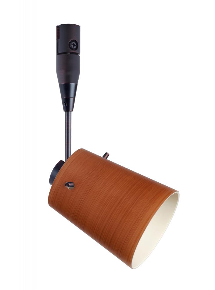 Besa Spotlight With 18&#34; Stem Tammi 3 Bronze Cherry 1x50W Halogen Mr16