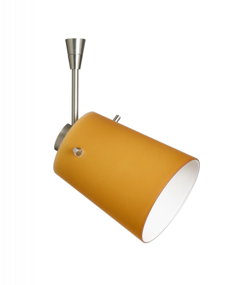 Besa Spotlight Tammi 3 Satin Nickel Amber Matte 1x50W Halogen Mr16