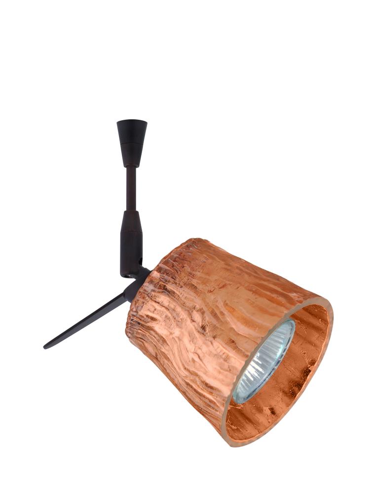 Besa Spotlight Nico 3 Bronze Stone Copper Foil 1x50W Halogen Mr16