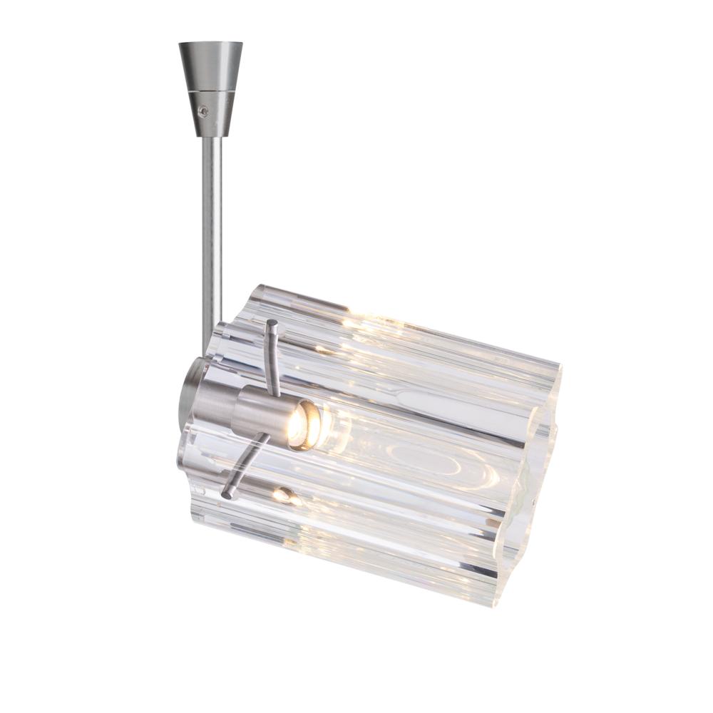 Besa Ice 4 Spotlight, Clear Glass, Black Finish, 1x3W LED