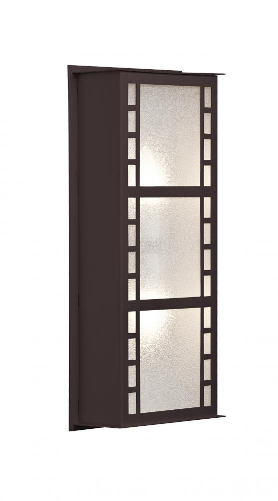 Besa Outdoor Napoli 16 Bronze Glitter Glass 2x60W B10