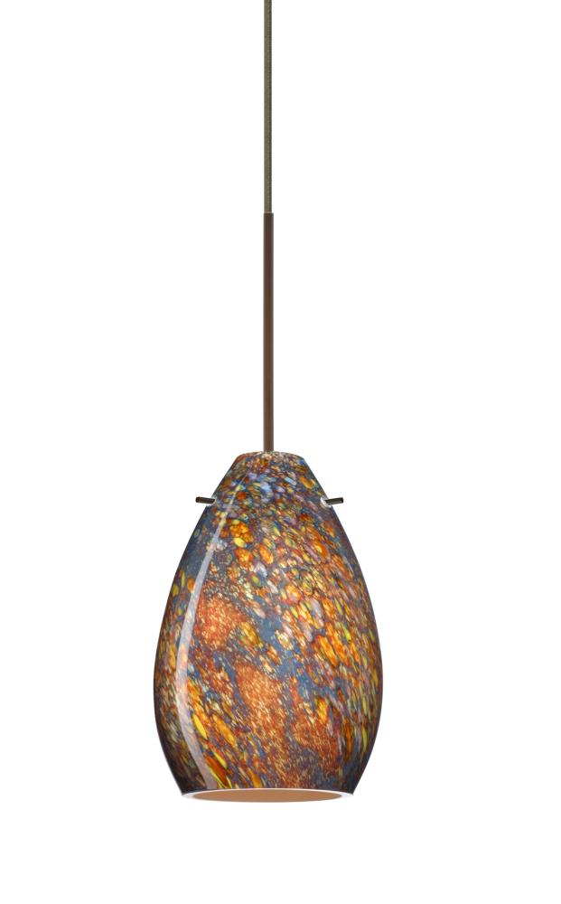 Besa Pendant Pera 6 Bronze Ceylon 1x50W Halogen