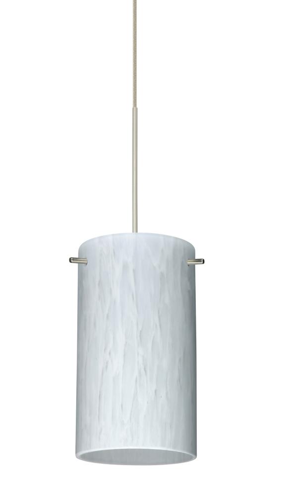 Besa Pendant Stilo 7 Satin Nickel Carrera 1x50W GY6.35