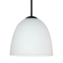 Besa Lighting 1BT-757207-BK - Besa Sasha Pendant Black Opal Matte 1x50W MAX E12 Base