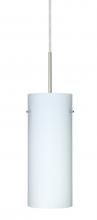 Besa Lighting 1JT-412307-LED-SN - Besa Stilo 10 LED Pendant Opal Matte Satin Nickel 1x9W LED