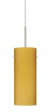 Besa Lighting 1JT-4123VM-LED-SN - Besa Stilo 10 LED Pendant Vanilla Matte Satin Nickel 1x9W LED