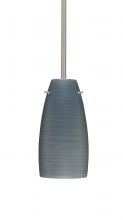 Besa Lighting 1TT-1512TN-SN - Besa Tao 10 Stem Pendant Satin Nickel Titan 1x100W Medium Base