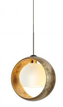 Besa Lighting 1XC-4293GG-BR - Besa Pendant Pogo Bronze Gold/Inner Gold 1x35W Halogen